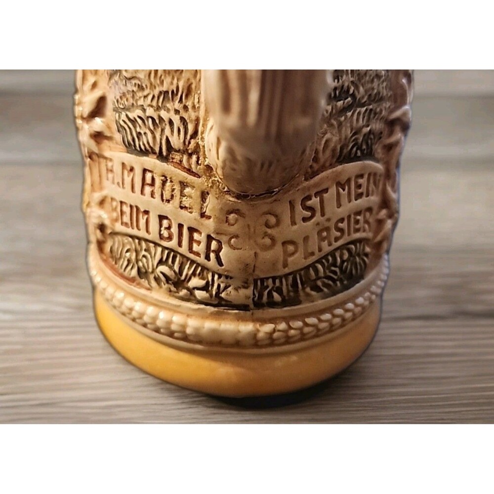 Vintage Gerz Beer Stein Made In W. Germany "Aufder Alm" - Picture 9 of 9